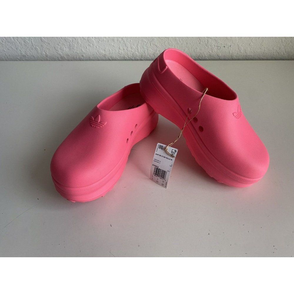 Adidas Adifom Stan Smith Mule ID9453 Platform Streetwear Shoes Women’s Sz 9 NEW - Picture 2 of 12